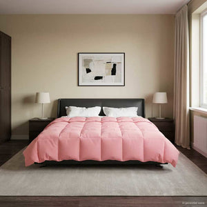 Sommerdecke Rosa 220x260 cm Mikrofaser