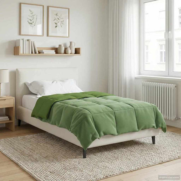 Grüne Sommerdecke 140x200 cm Mikrofaser