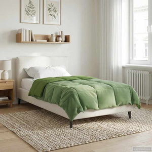 Grüne Sommerdecke 135x220 cm Mikrofaser