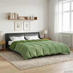 Grüne Sommerdecke 220x240 cm Mikrofaser