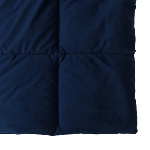 Sommerdecke Dunkelblau 200x240 cm Mikrofaser