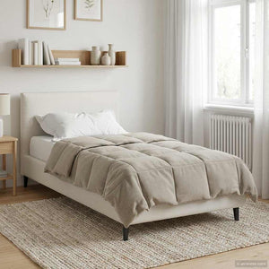 Sommerdecke Creme 135x200 cm Mikrofaser