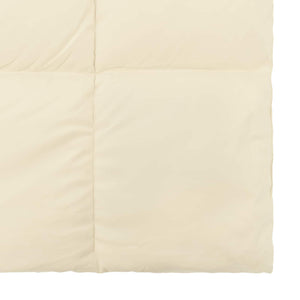Sommerdecke Creme 140x200 cm Mikrofaser
