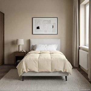 Sommerdecke Creme 140x220 cm Mikrofaser