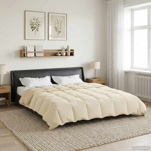 Sommerdecke Creme 220x260 cm Mikrofaser