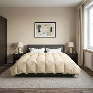 Sommerdecke Creme 220x260 cm Mikrofaser