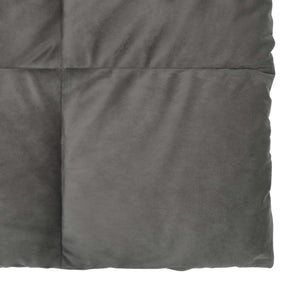 Ganzjahresbettdecke 135x220 cm Hellgrau Mikrofaser