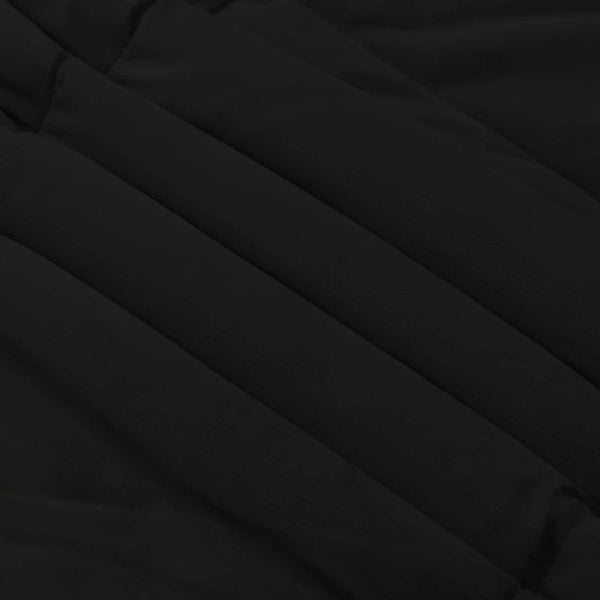 Schwarze Winterbettdecke 240x260 cm