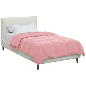 Winterbettdecke Rosa 135x200 cm Mikrofaser