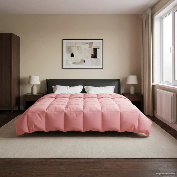 Winterbettdecke Rosa 200x200 cm Mikrofaser