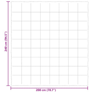 Winterbettdecke Rosa 200x240 cm Mikrofaser