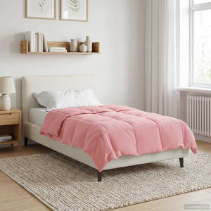 Winterbettdecke Rosa 140x220 cm Mikrofaser