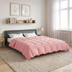 Winterbettdecke Rosa 220x260 cm Mikrofaser
