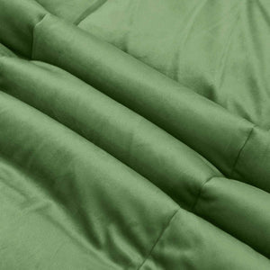 Grüne Winterbettdecke 135x200 cm