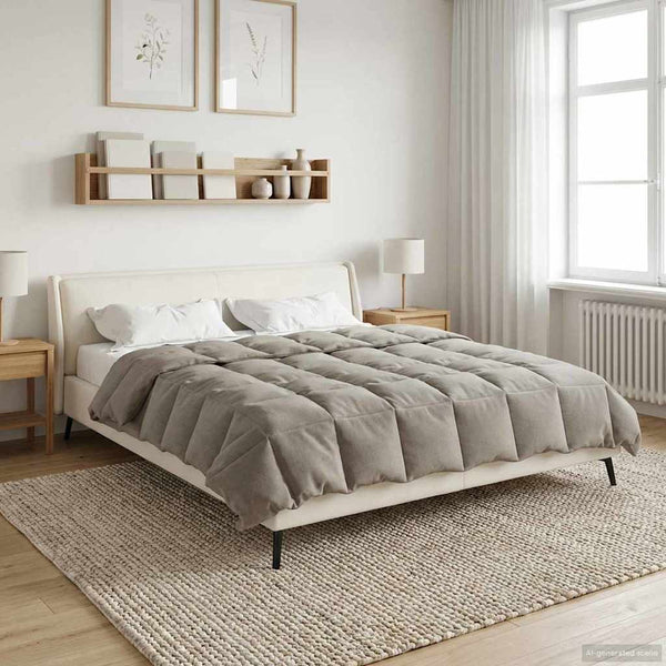 Grüne Winterbettdecke 200x220 cm