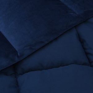 Winterbettdecke Dunkelblau 140x220 cm