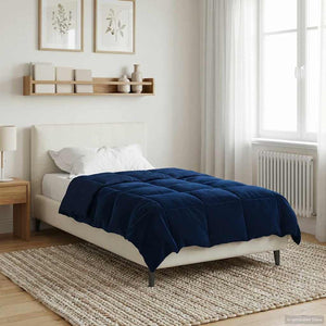 Winterbettdecke Dunkelblau 140x220 cm