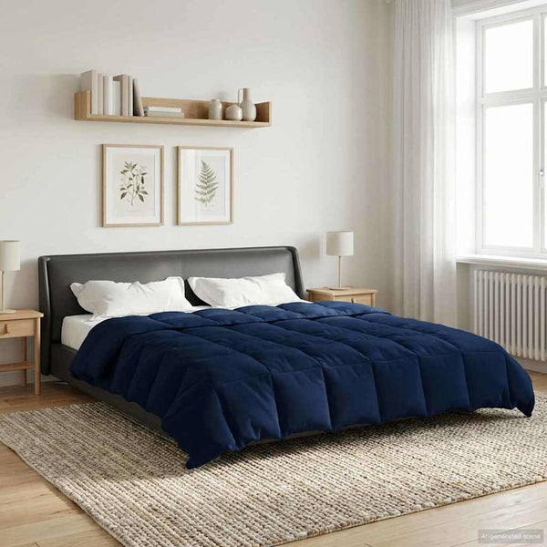 Winterbettdecke Dunkelblau 220x260 cm