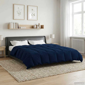 Winterbettdecke Dunkelblau 240x260 cm