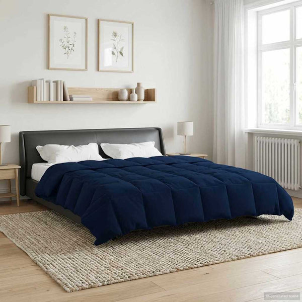 Winterbettdecke Dunkelblau 240x260 cm