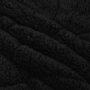 Schwarze Sommerdecke 140x200 cm
