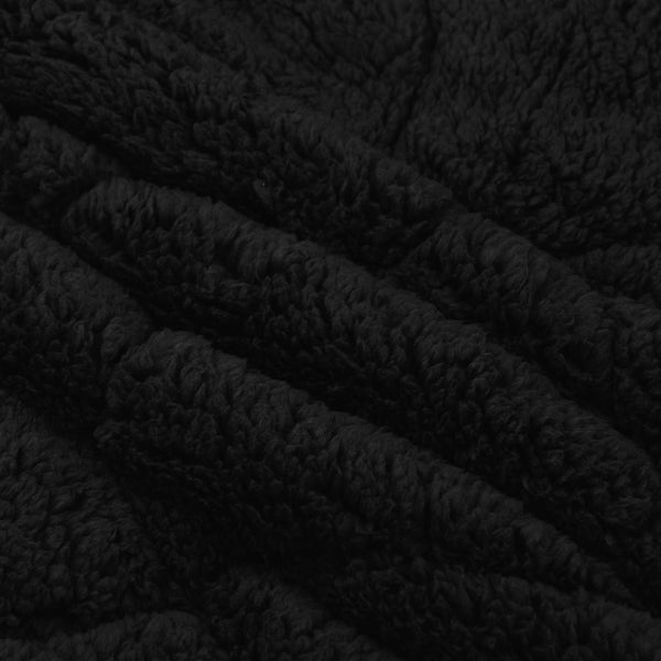 Schwarze Sommerdecke 140x200 cm