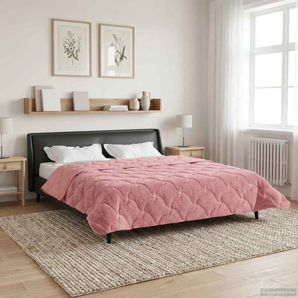 Sommerdecke Rosa 200x220 cm