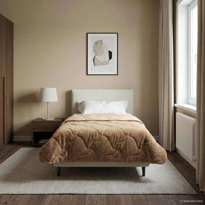 Sommerdecke Taupe 155x200 cm