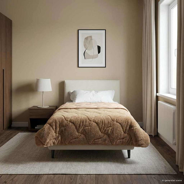 Sommerdecke Taupe 155x200 cm