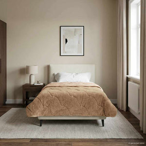 Sommerdecke Taupe 135 x 220 cm