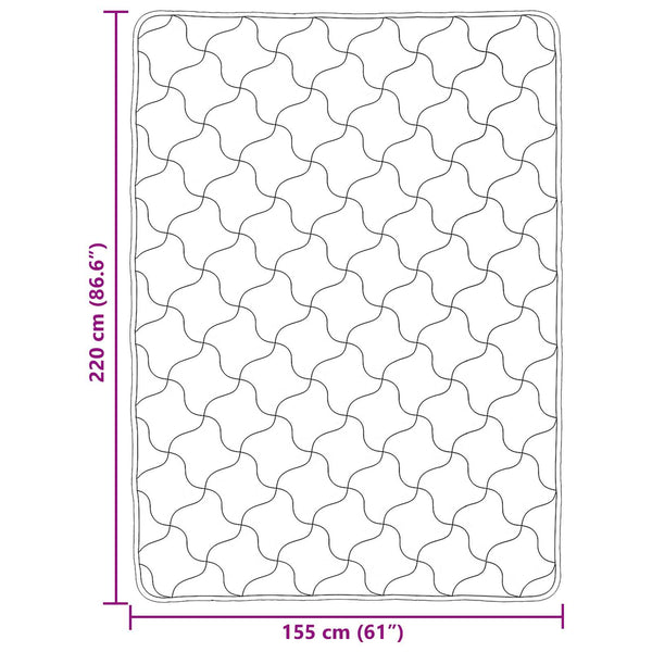 Sommerdecke Taupe 155x220 cm Mikrofaser