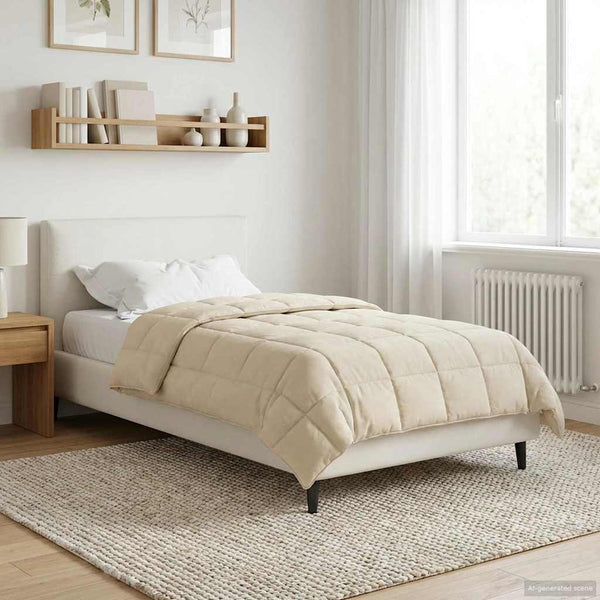 Sommerdecke Creme 140 x 220 cm