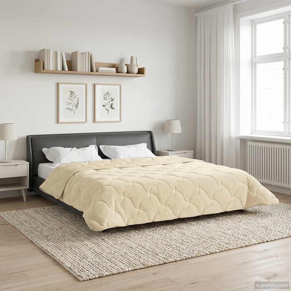 Sommerdecke Creme 220x240 cm
