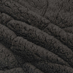 vidaXL Padded Winter Duvet Anthracite 135 x 200 cm