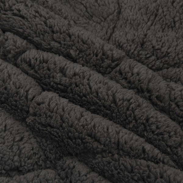 vidaXL Padded Winter Duvet Anthracite 135 x 200 cm