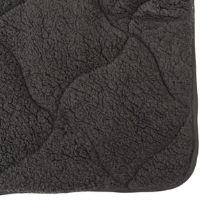 vidaXL Padded Winter Duvet Anthracite 135 x 200 cm