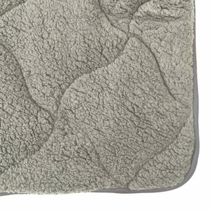 vidaXL Winter Duvet Quilted Light Grey 135 x 200 cm