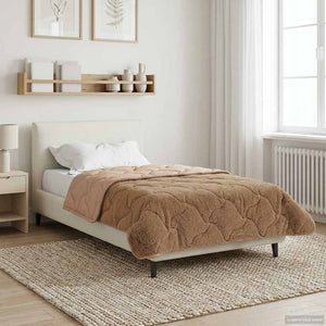 Winterbettdecke Taupe 155x200 cm