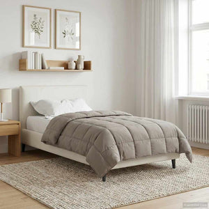 Winterbettdecke Taupe 135x220cm