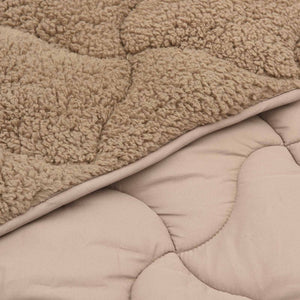 Winterbettdecke Taupe 140x220 cm
