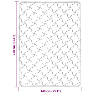 Winterbettdecke Taupe 140x220 cm