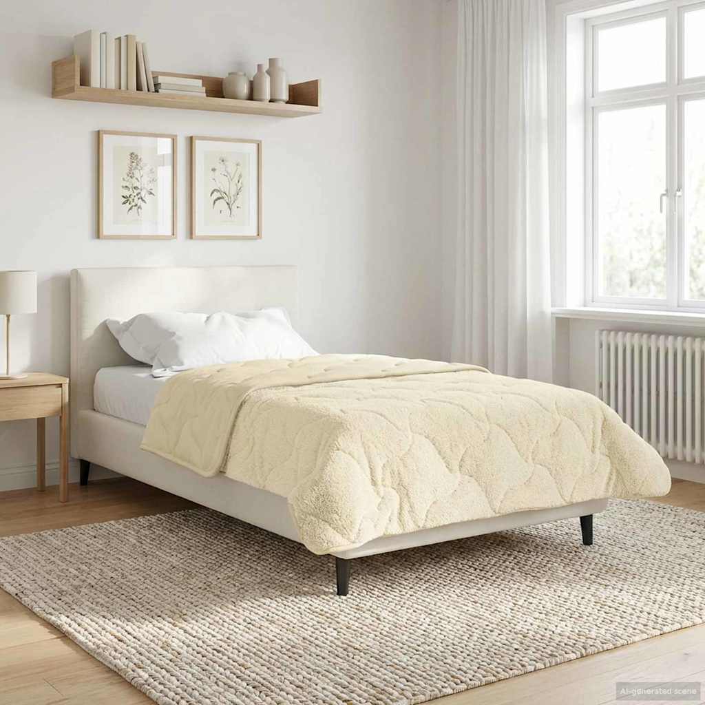 Winter Bettdecke Creme 140x200cm