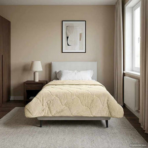 Winter Bettdecke Creme 140x200cm