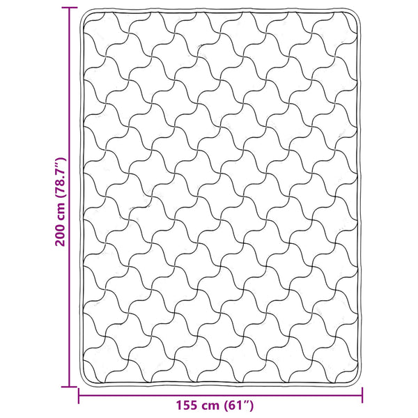 Winterbettdecke Creme 155x200 cm