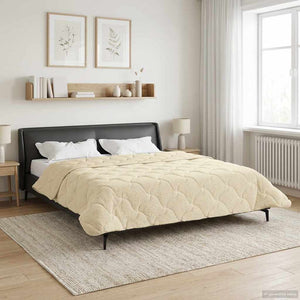 Winterbettdecke Creme 200x200cm
