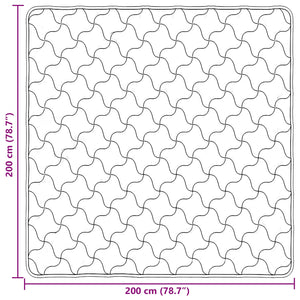 Winterbettdecke Creme 200x200cm