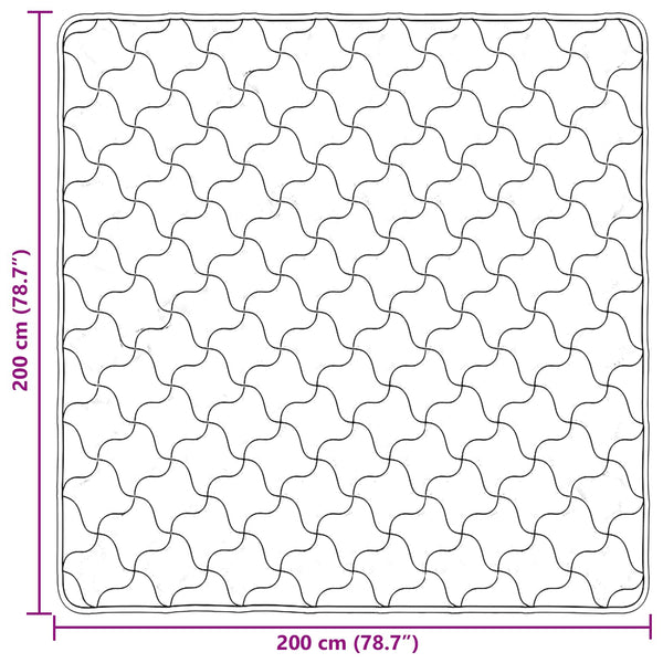Winterbettdecke Creme 200x200cm