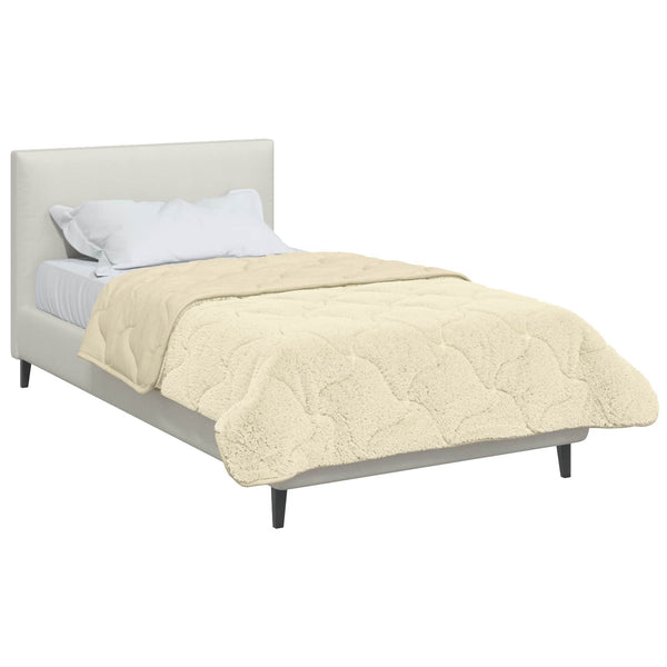 Winterbettdecke Creme 135x220 cm