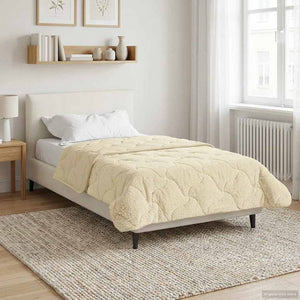 Winterbettdecke Creme 155x220 cm