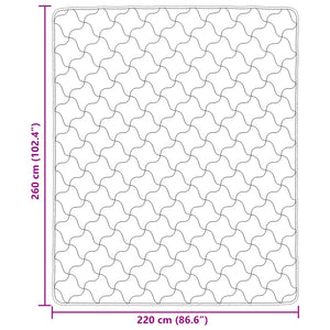 Winterbettdecke Creme 220x260 cm